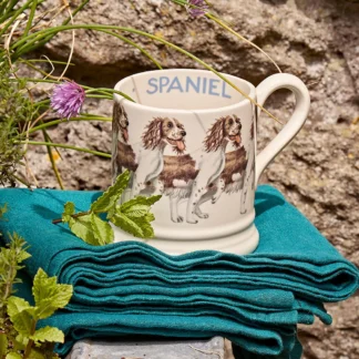Emma Bridgewater Dogs Brown & Cream Spaniel 1/2 Pint Mug