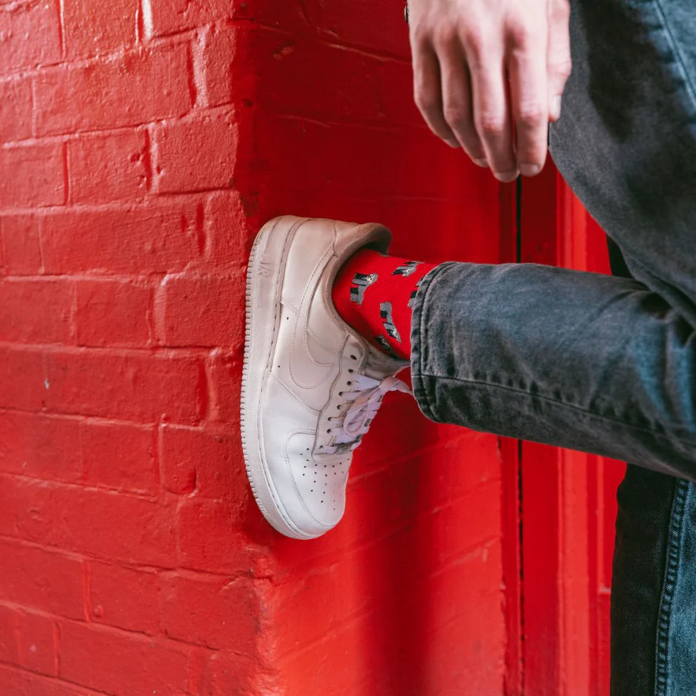 Swole Panda Gorilla BAMBOO SOCKS size 7-11 - Image 5