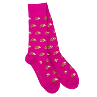 Swole Panda Hedgehog BAMBOO SOCKS size 4-7