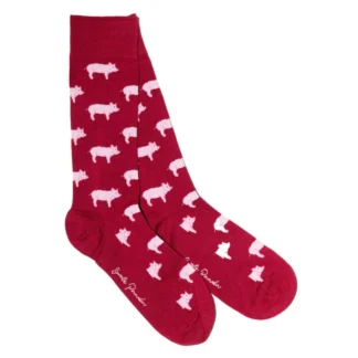 Swole Panda Pig BAMBOO SOCKS size 7-11