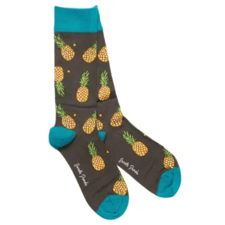 Swole Panda Pineapple BAMBOO SOCKS size 4-7