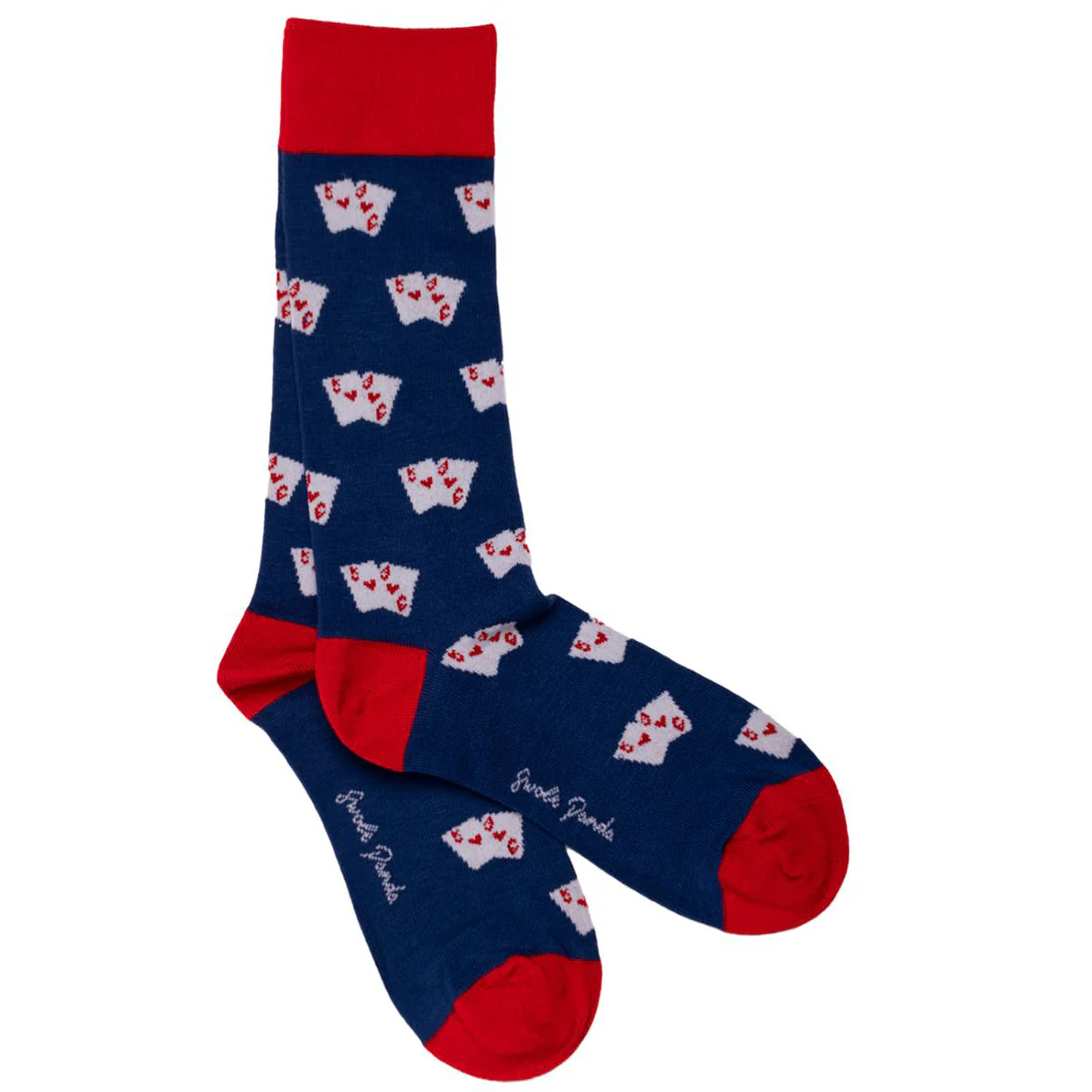 Swole Panda Playing Card BAMBOO SOCKS size 7-11 - Image 3