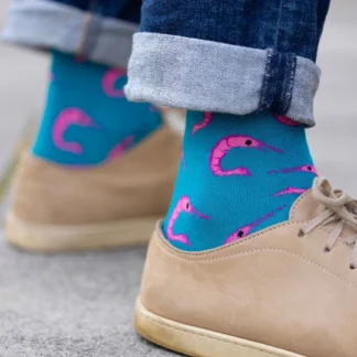 Swole Panda Shrimp BAMBOO SOCKS size 7-11