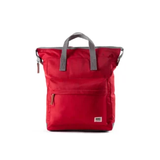 Roka Bantry B Recycled Nylon Backpack Medium in Cranberry