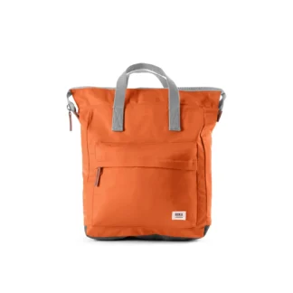Roka Bantry B Recycled Nylon Backpack Medium in Burnt Orange