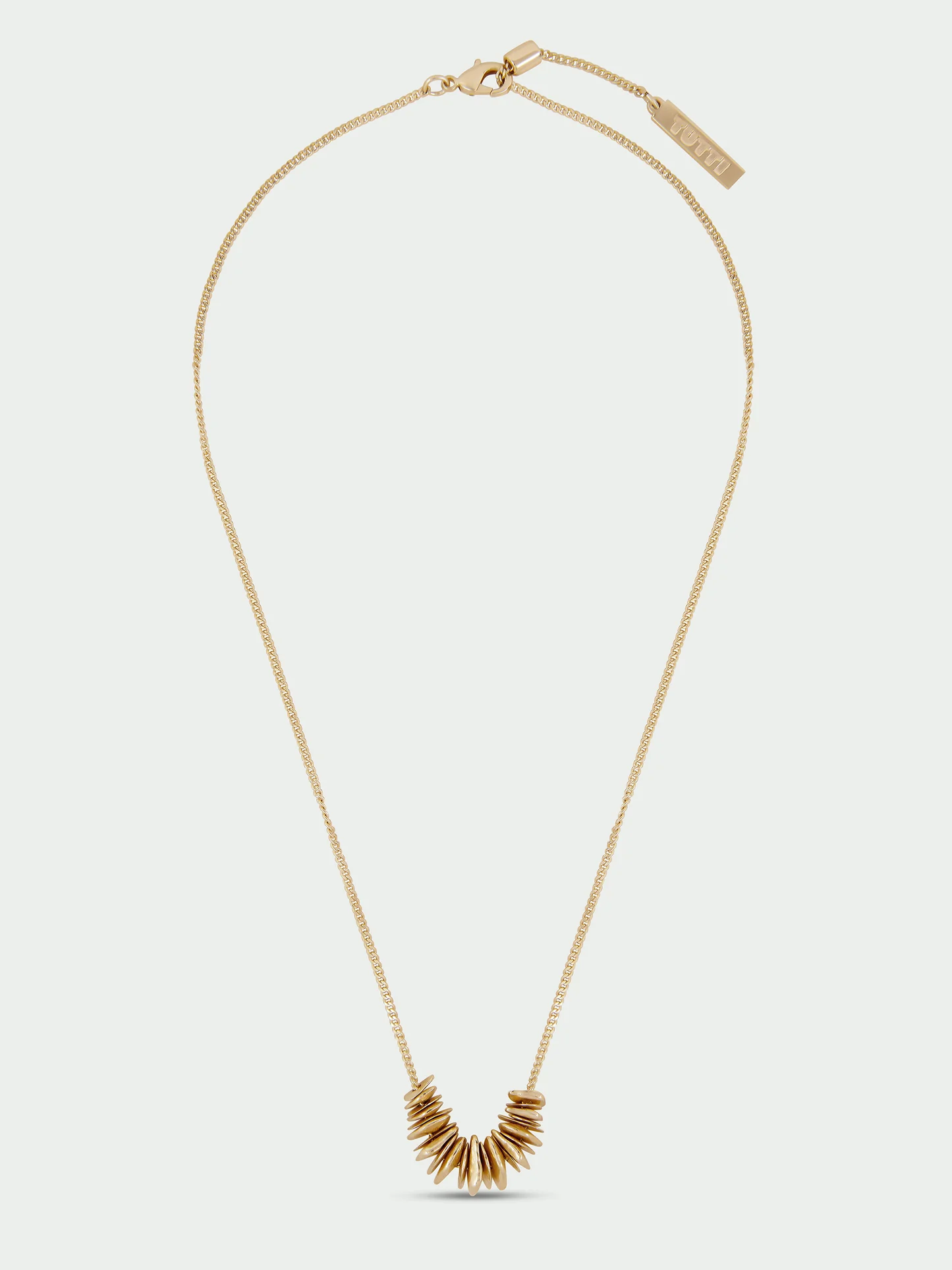 Tutti & Co Cairn Necklace Gold - Image 7