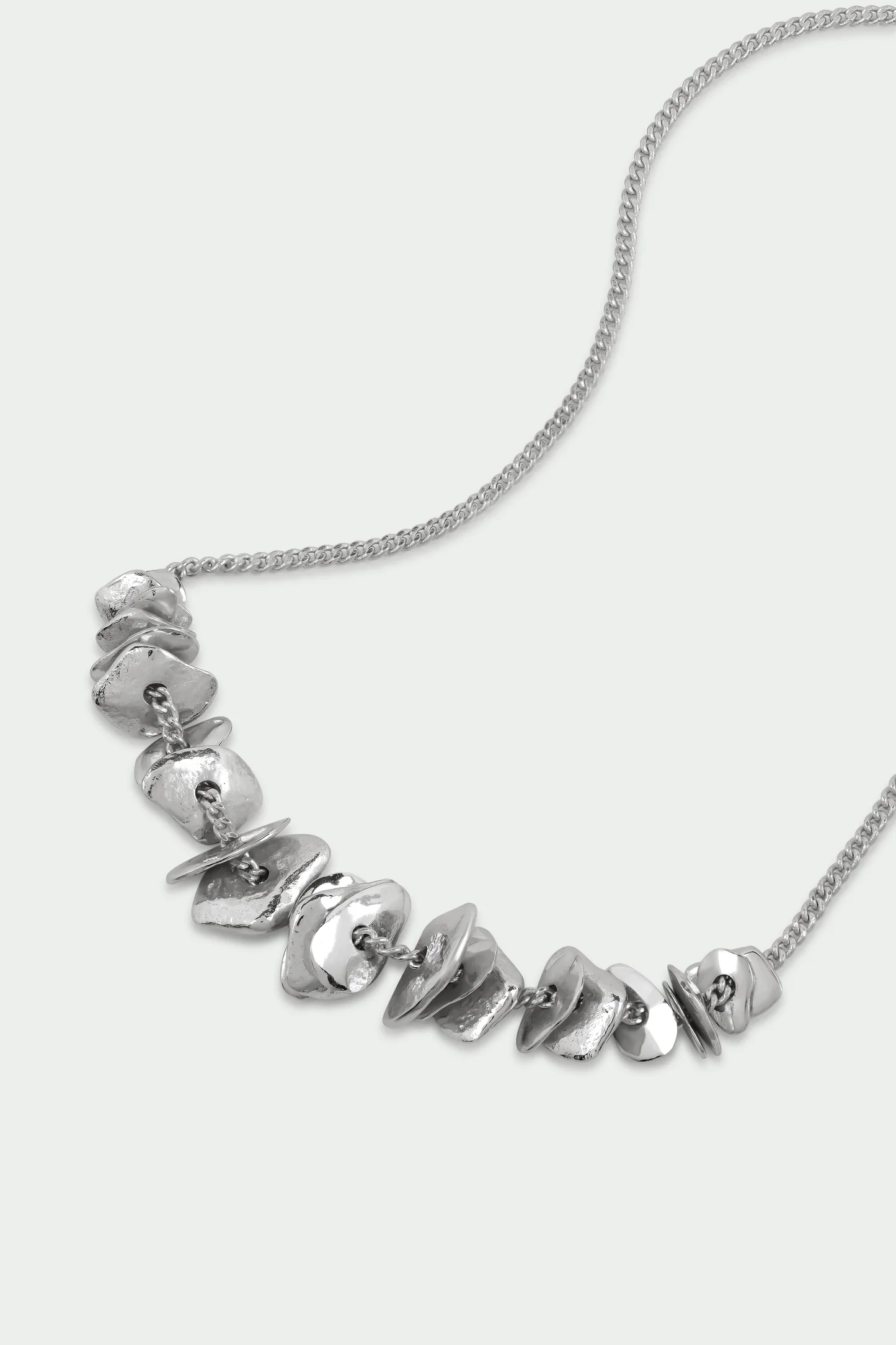 Tutti & Co Cairn Necklace Silver - Image 5