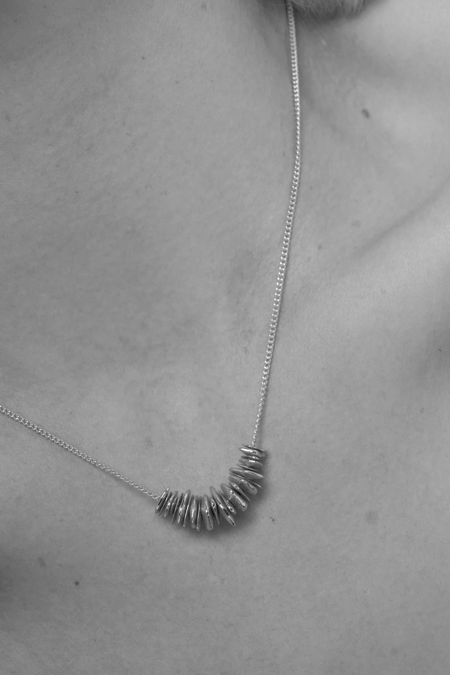 Tutti & Co Cairn Necklace Silver