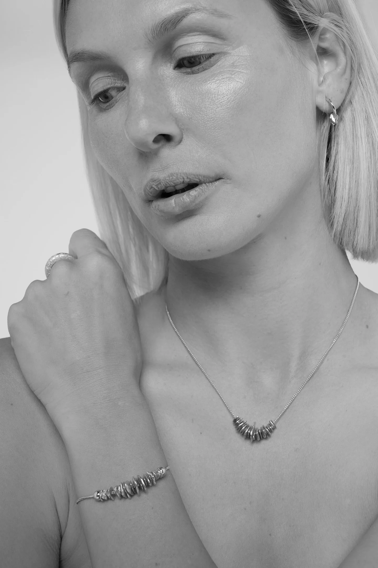 Tutti & Co Cairn Necklace Silver - Image 7