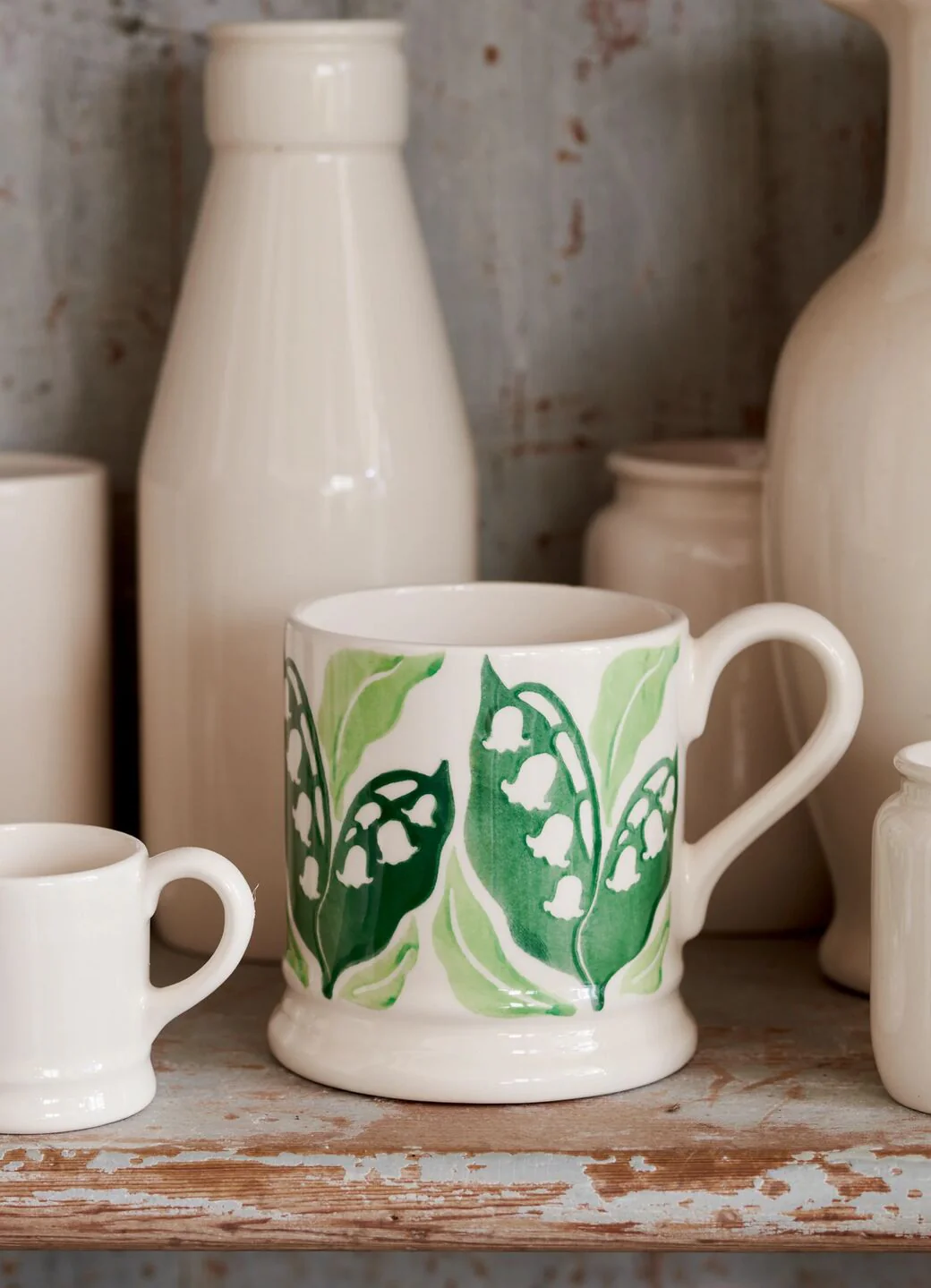 Emma Bridgewater Lily Of The Valley 1/2 Pint Mug