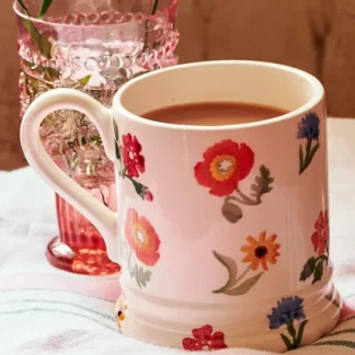 Emma Bridgewater Poppies and Pinks 1/2 Pint Mug