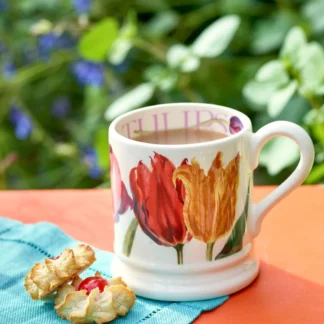 Emma Bridgewater Flowers Tulips 1/2 Pint Mug