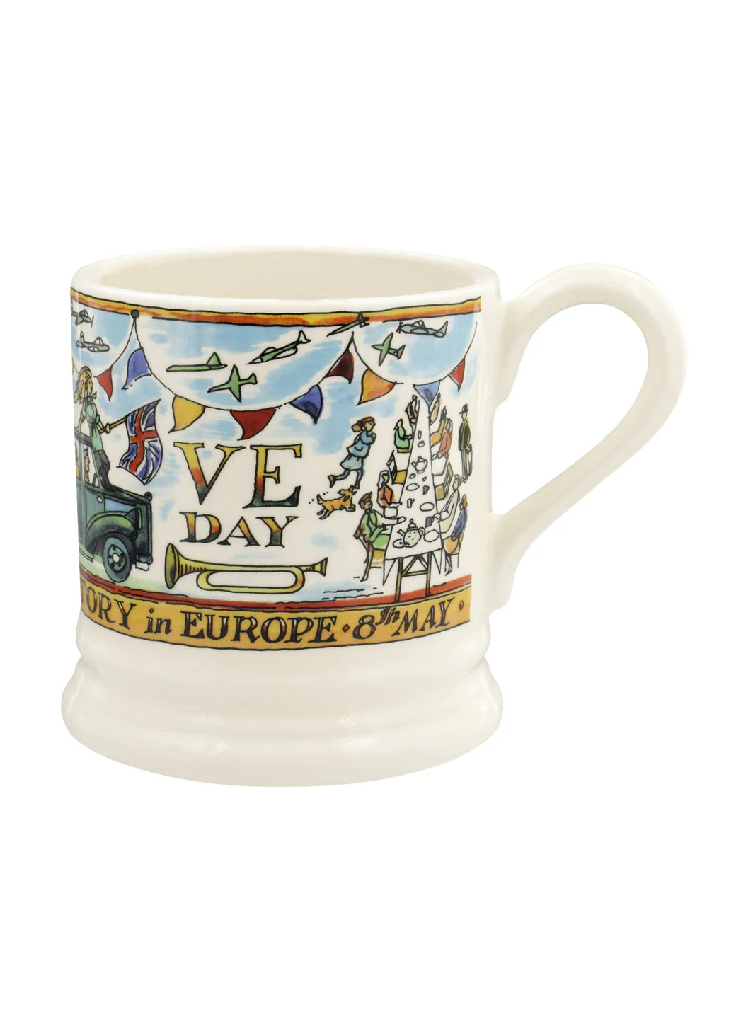 Emma Bridgewater VE Day 1/2 Pint Mug - Image 3