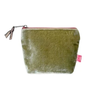 Lua Velvet Fennel Mini Purse