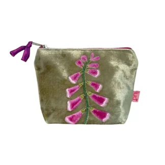 Lua Velvet Foxglove Mini Purse