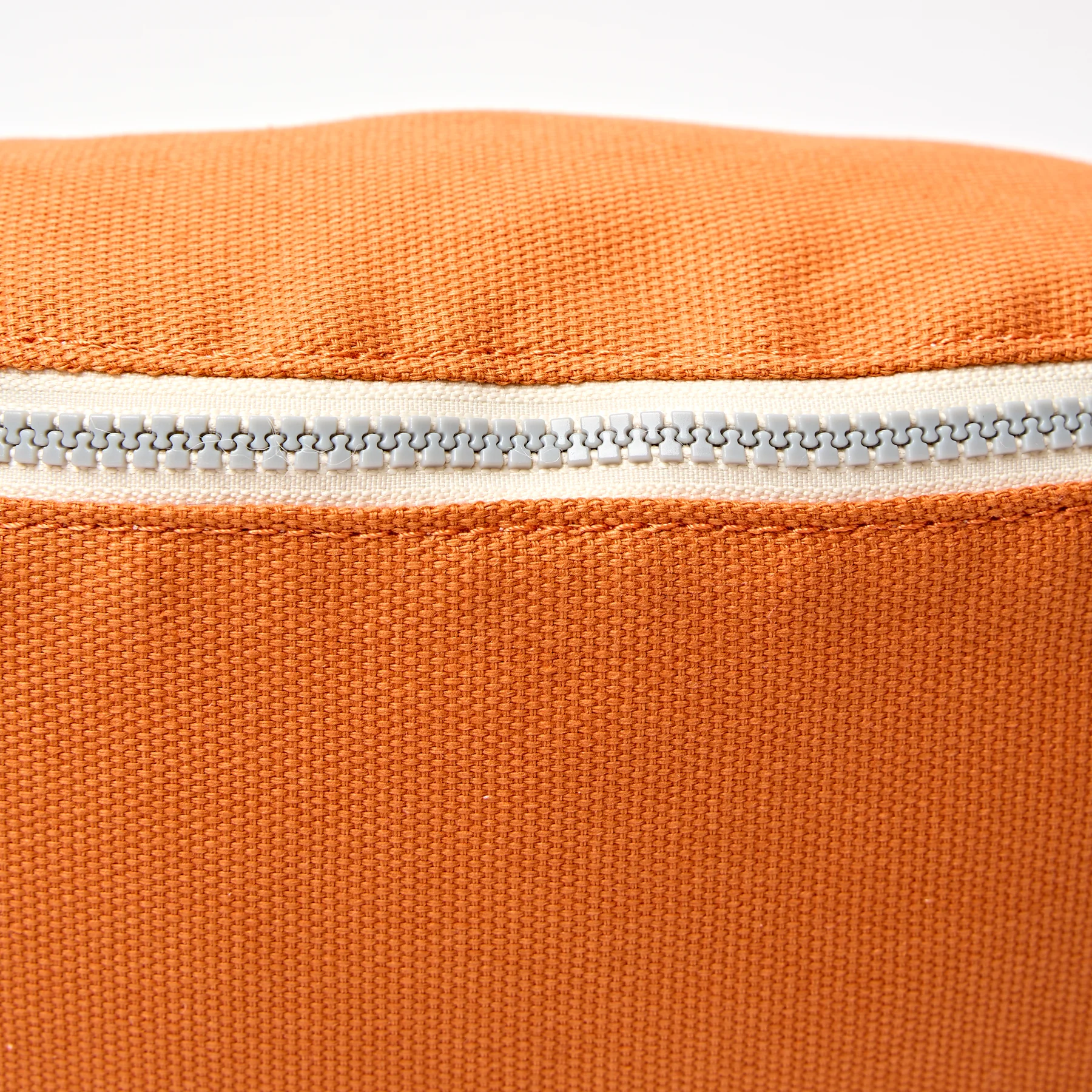 Roka Mill Hill Crossbody Bag in Burnt Orange Cotton Canvas - Image 5