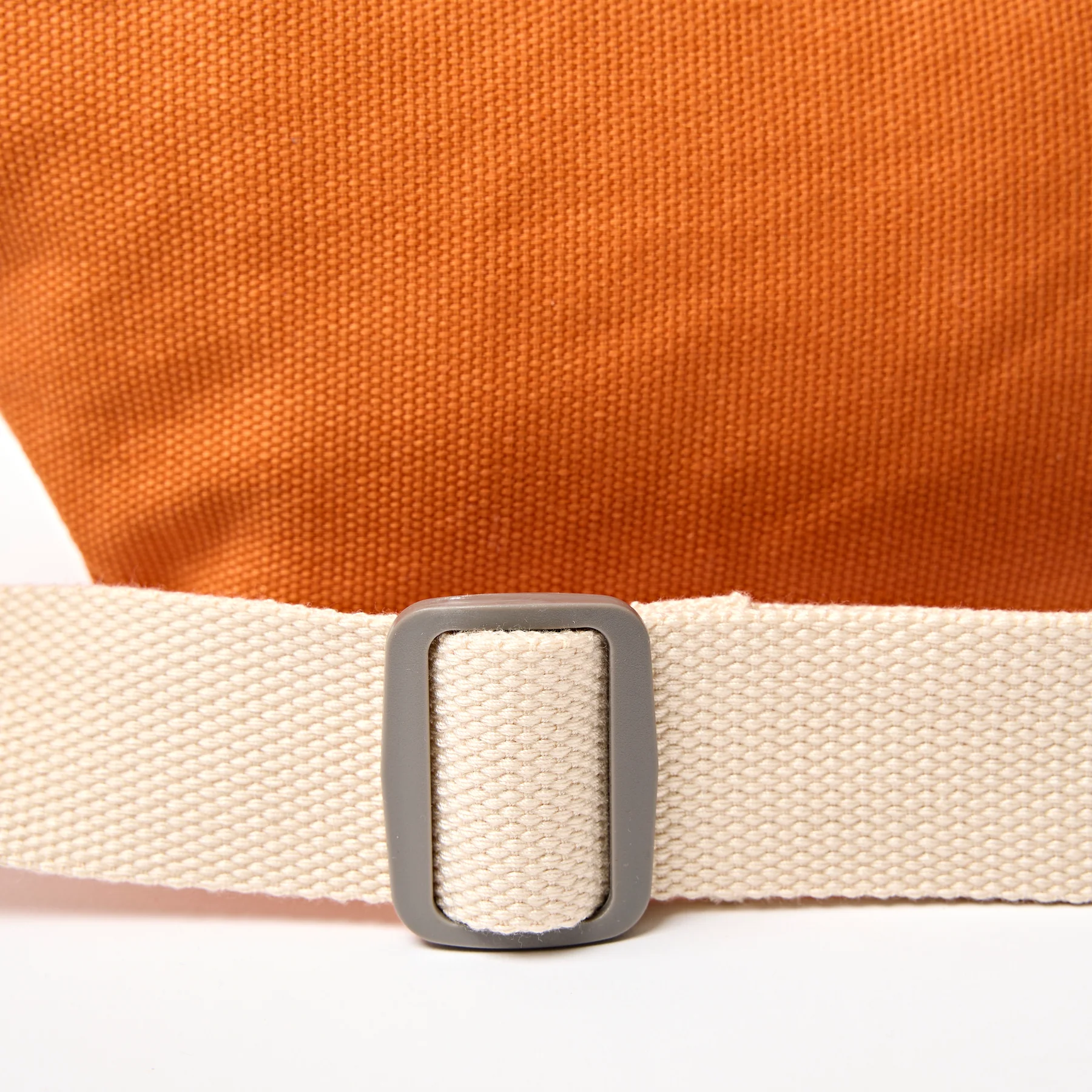 Roka Mill Hill Crossbody Bag in Burnt Orange Cotton Canvas - Image 6
