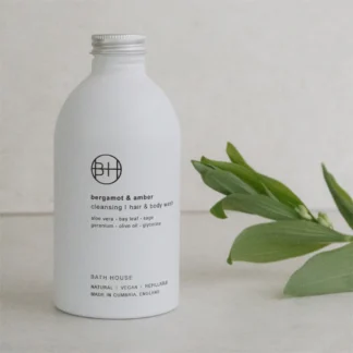 Bath House Bergamot and Amber Cleansing Hair and Body Wash