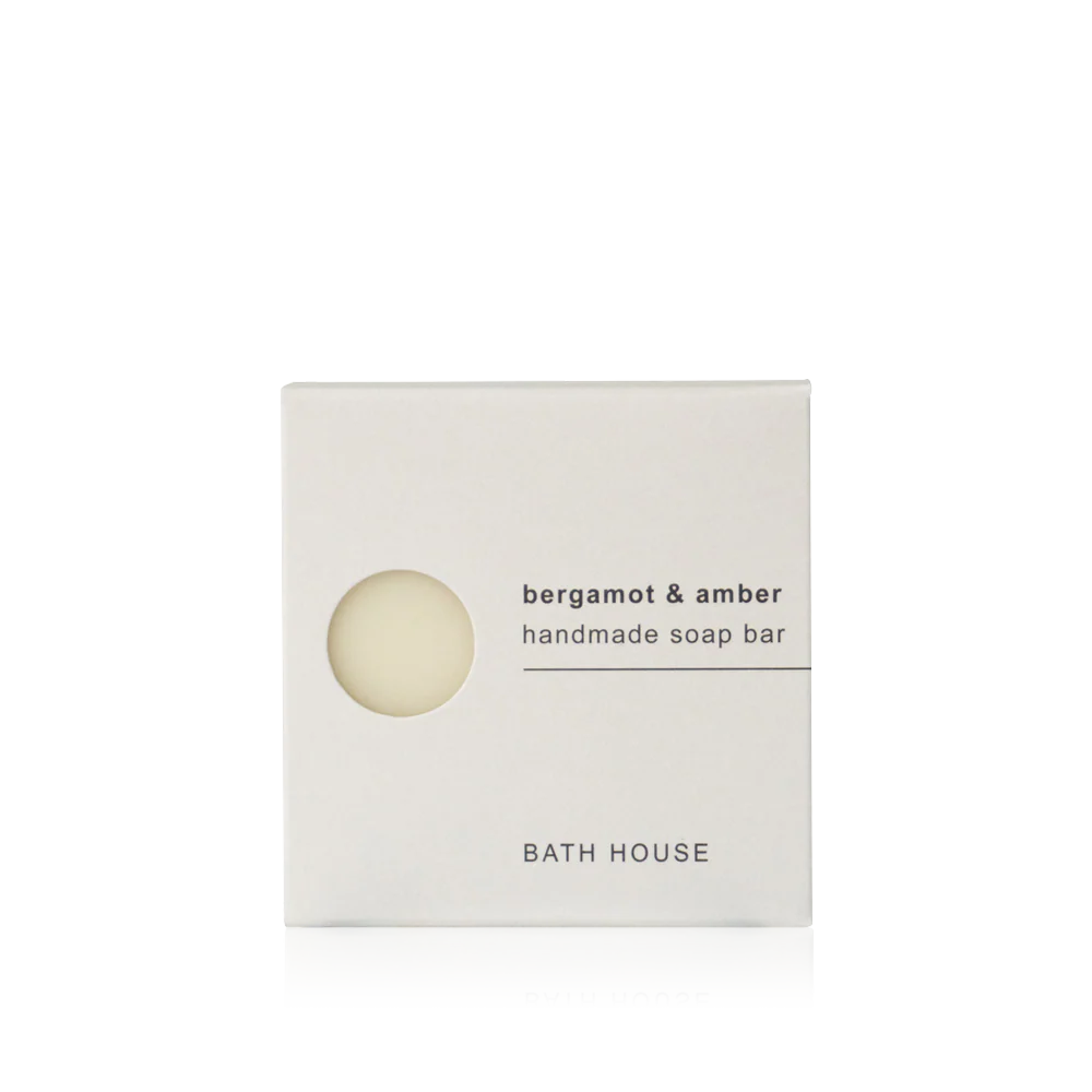 Bath House Bergamot and Amber Soap Bar