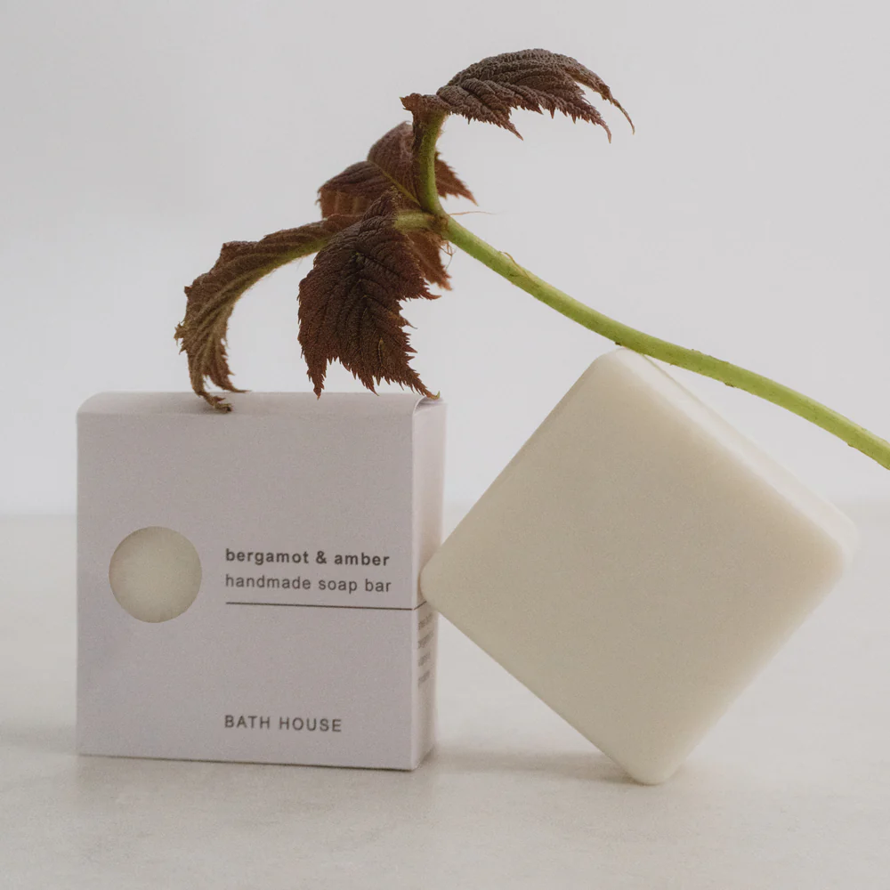 Bath House Bergamot and Amber Soap Bar - Image 3