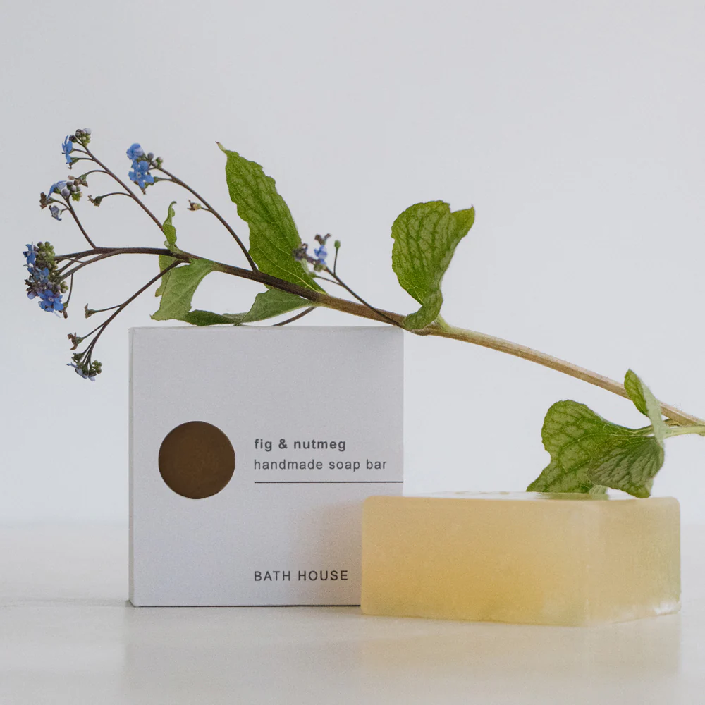 Bath House Fig and Nutmeg Soap Bar - Image 3