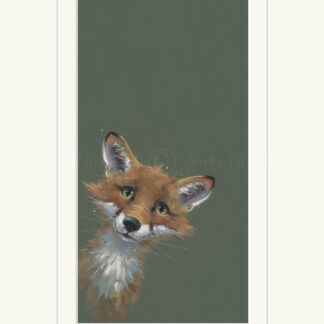 Nicky Litchfield LOVABLE ROGUE II Mounted Print