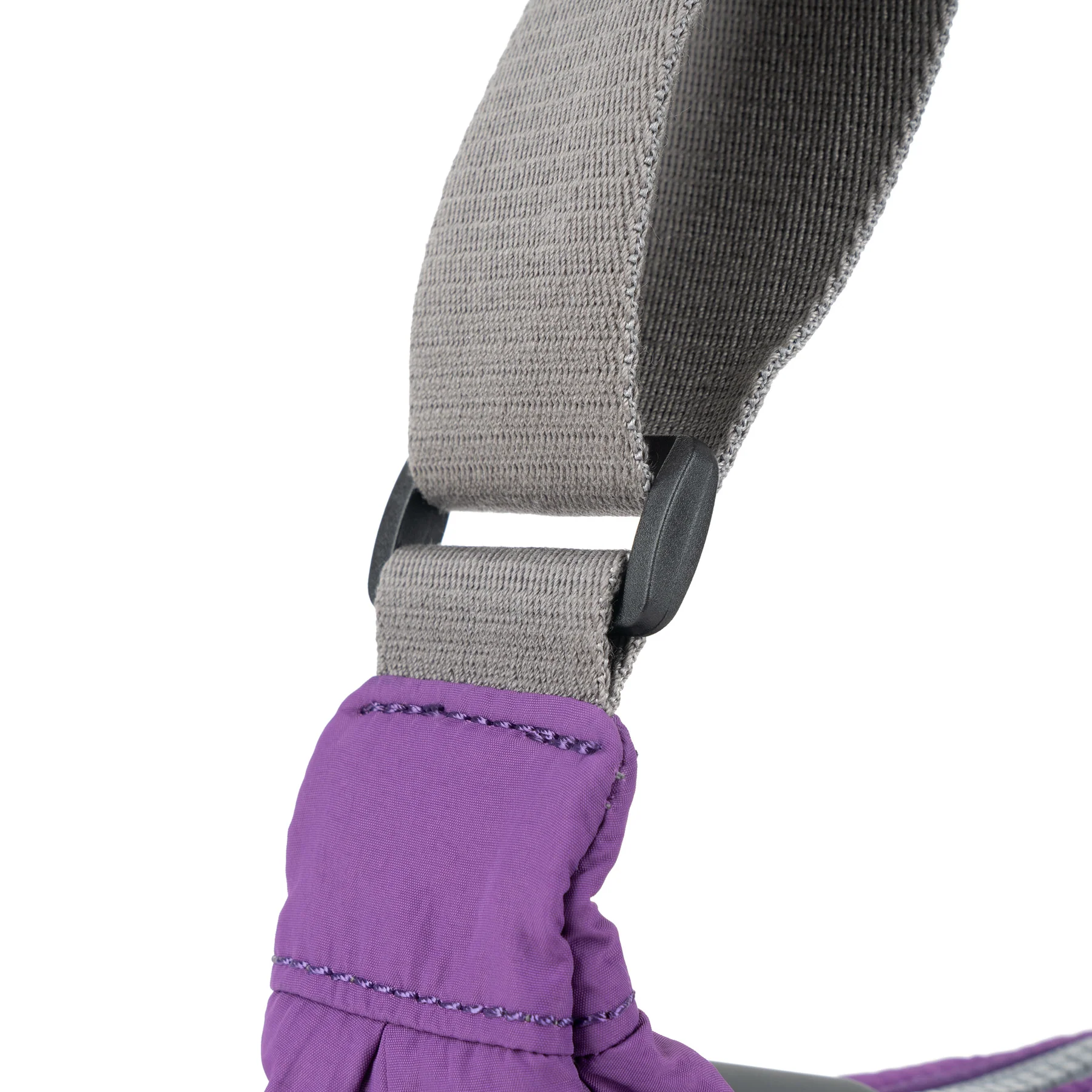Roka Farringdon Taslon Bag Purple - Image 5