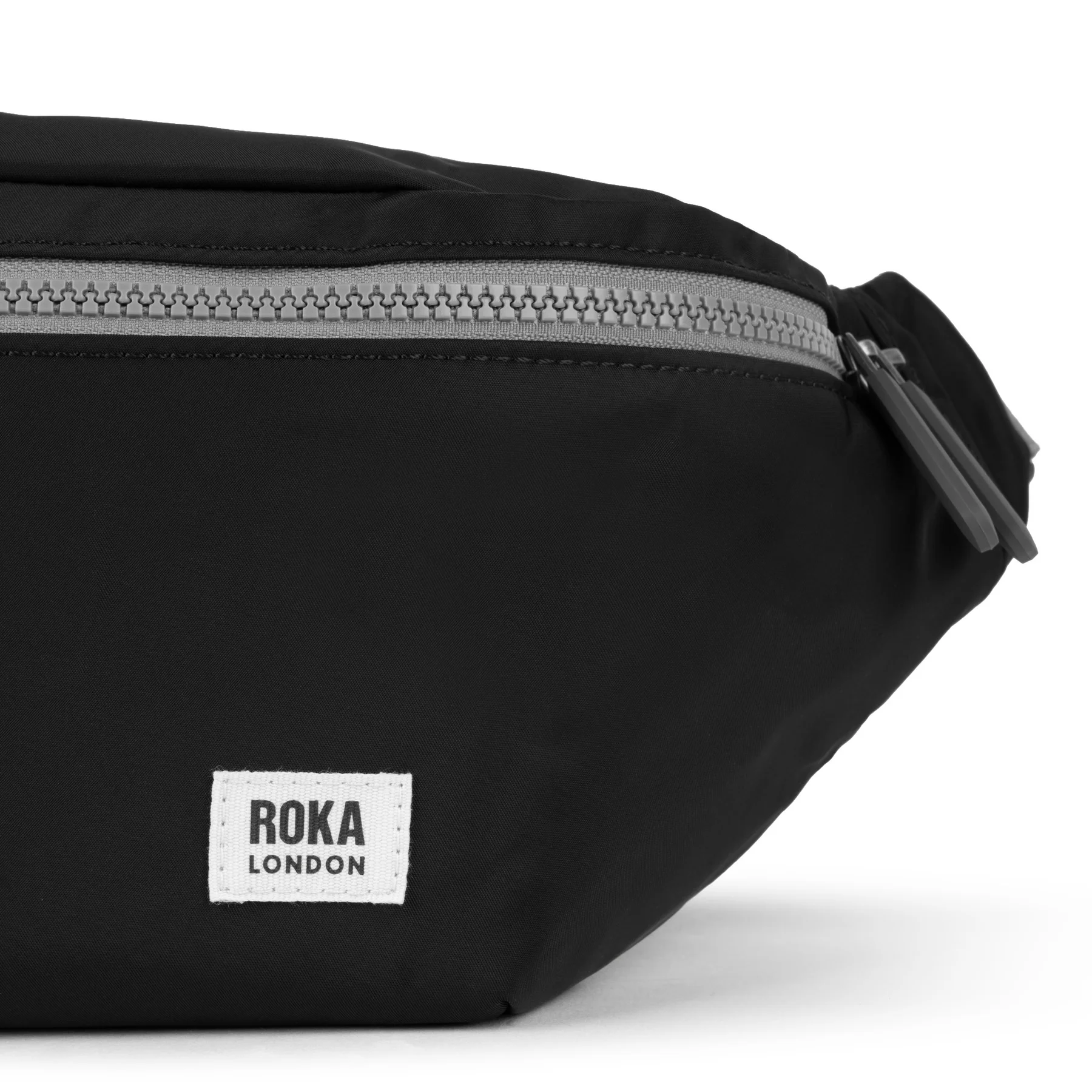 Roka Jubilee Hip Bag Recycled Nylon Black - Image 8