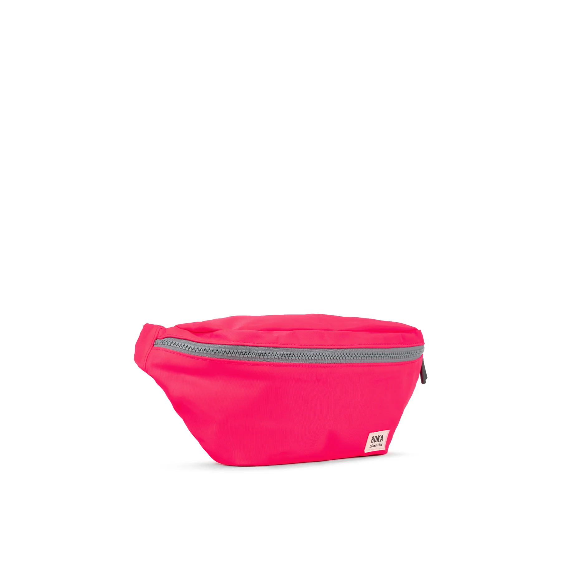 Roka Jubilee Hip Bag Recycled Nylon Raspberry Neon - Image 3
