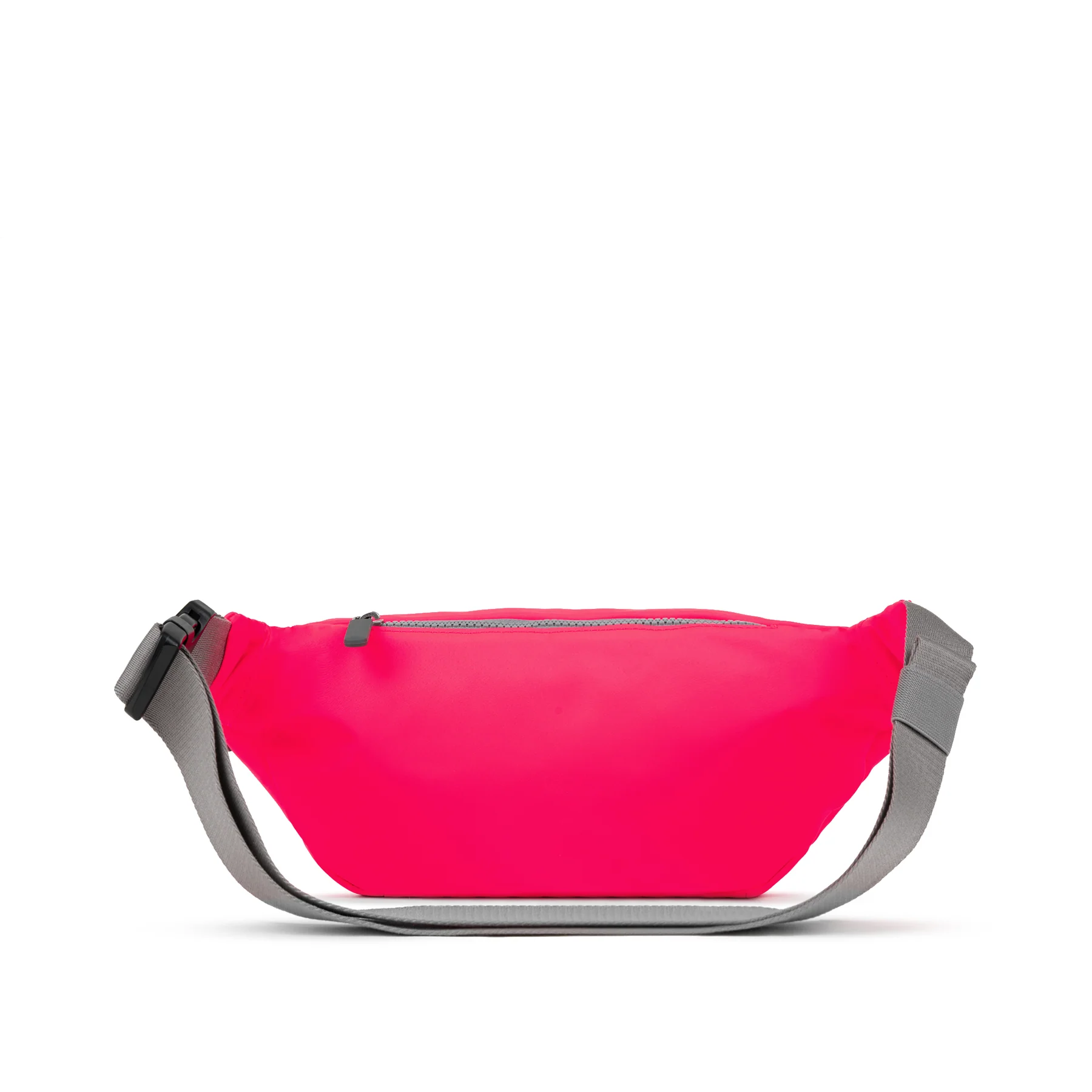 Roka Jubilee Hip Bag Recycled Nylon Raspberry Neon - Image 4