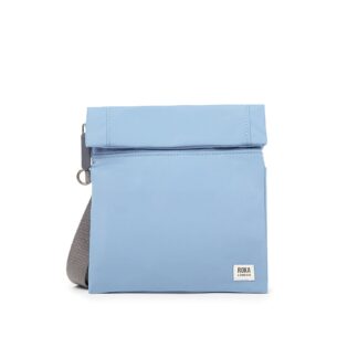 Roka Stratford Crossbody Bag Recycled Nylon Retro Blue