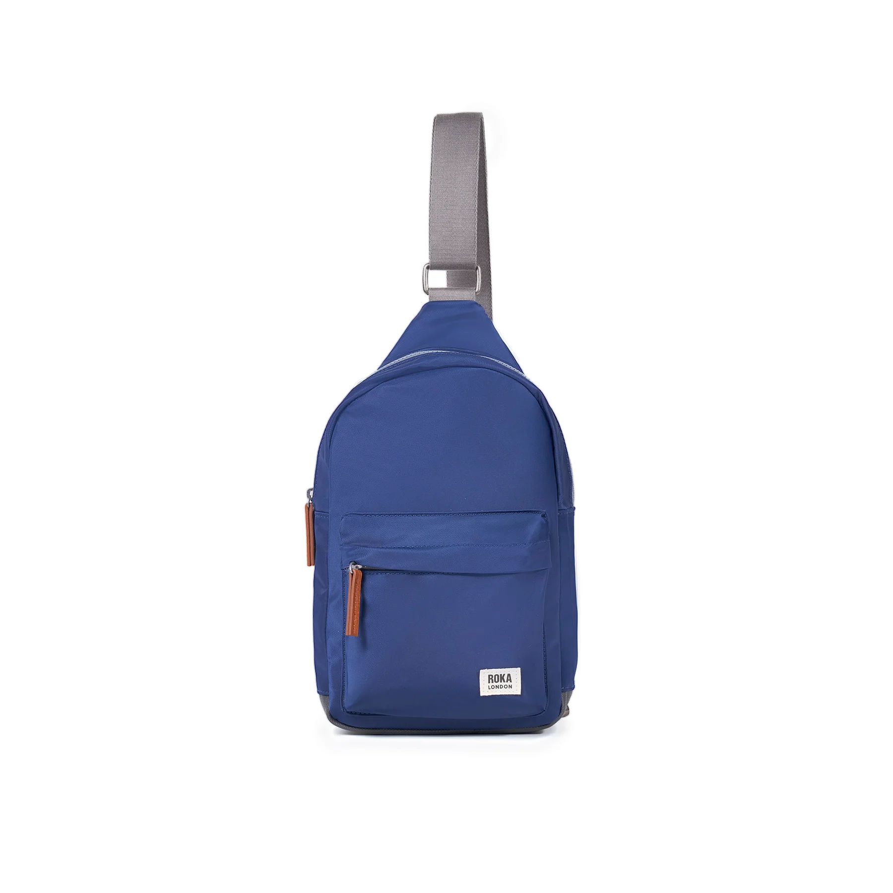 Roka Willesden Sling Bag Recycled Nylon Crisp Blue