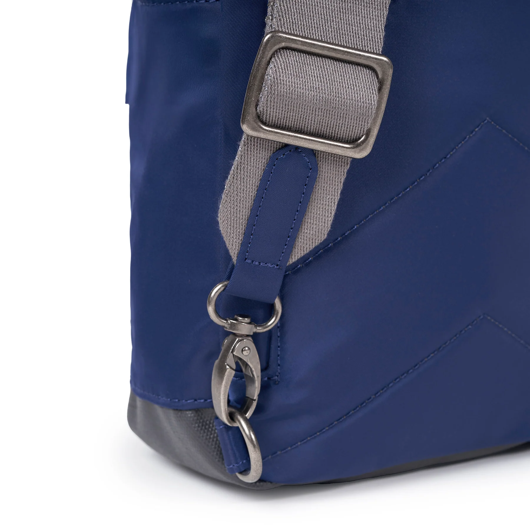 Roka Willesden Sling Bag Recycled Nylon Crisp Blue - Image 5