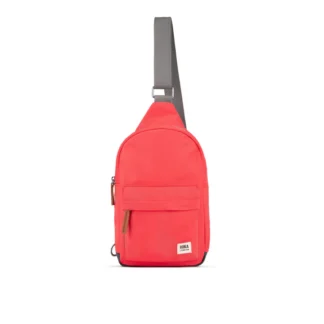 Roka Willesden Sling Bag Recycled Nylon Poppy