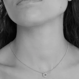 Tutti at Gifted Boston Spa - Silence Necklace Silver