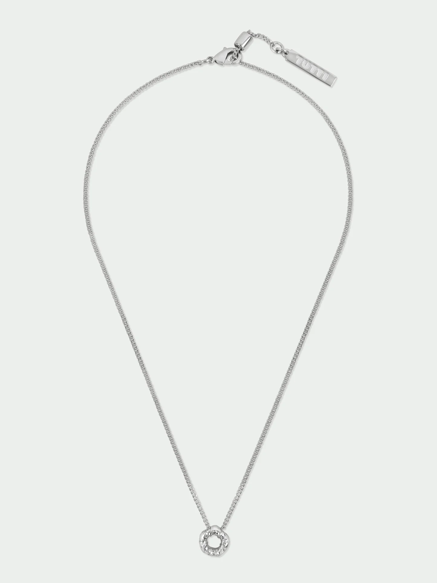Tutti & Co Silence Necklace Silver - Image 5
