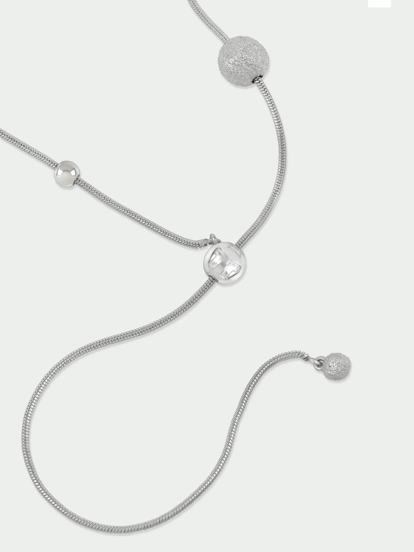 Tutti & Co Synergy Necklace Silver - Image 2
