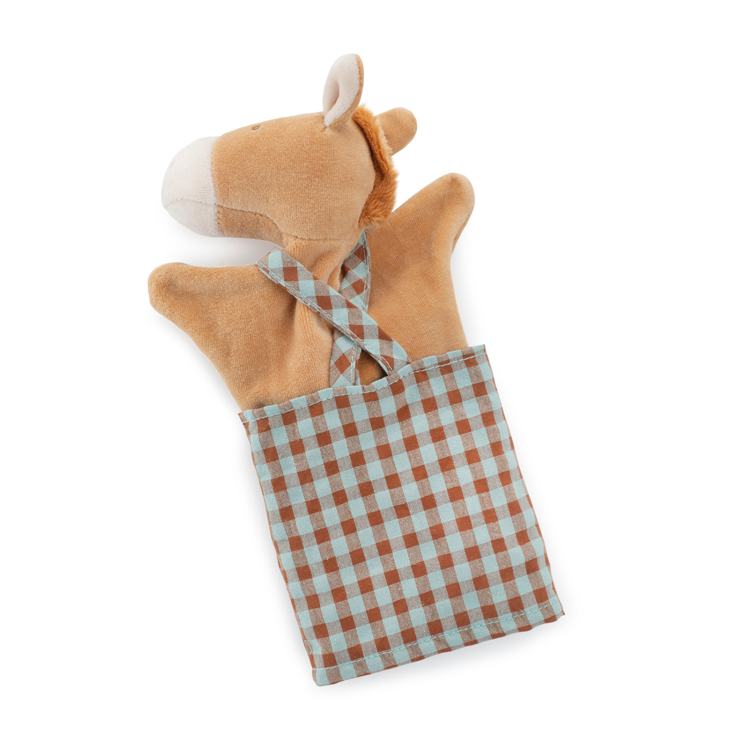 Moulin Roty La Grande Famille Hand Puppet Hugo the Horse - Image 4