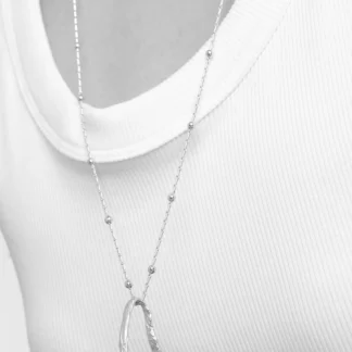 Tutti & Co Mira Necklace Silver