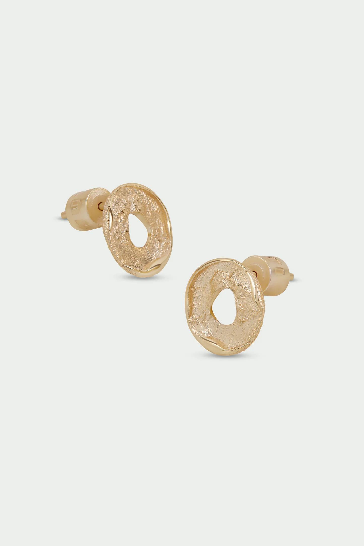 Tutti & Co Natural Earrings Gold - Image 2