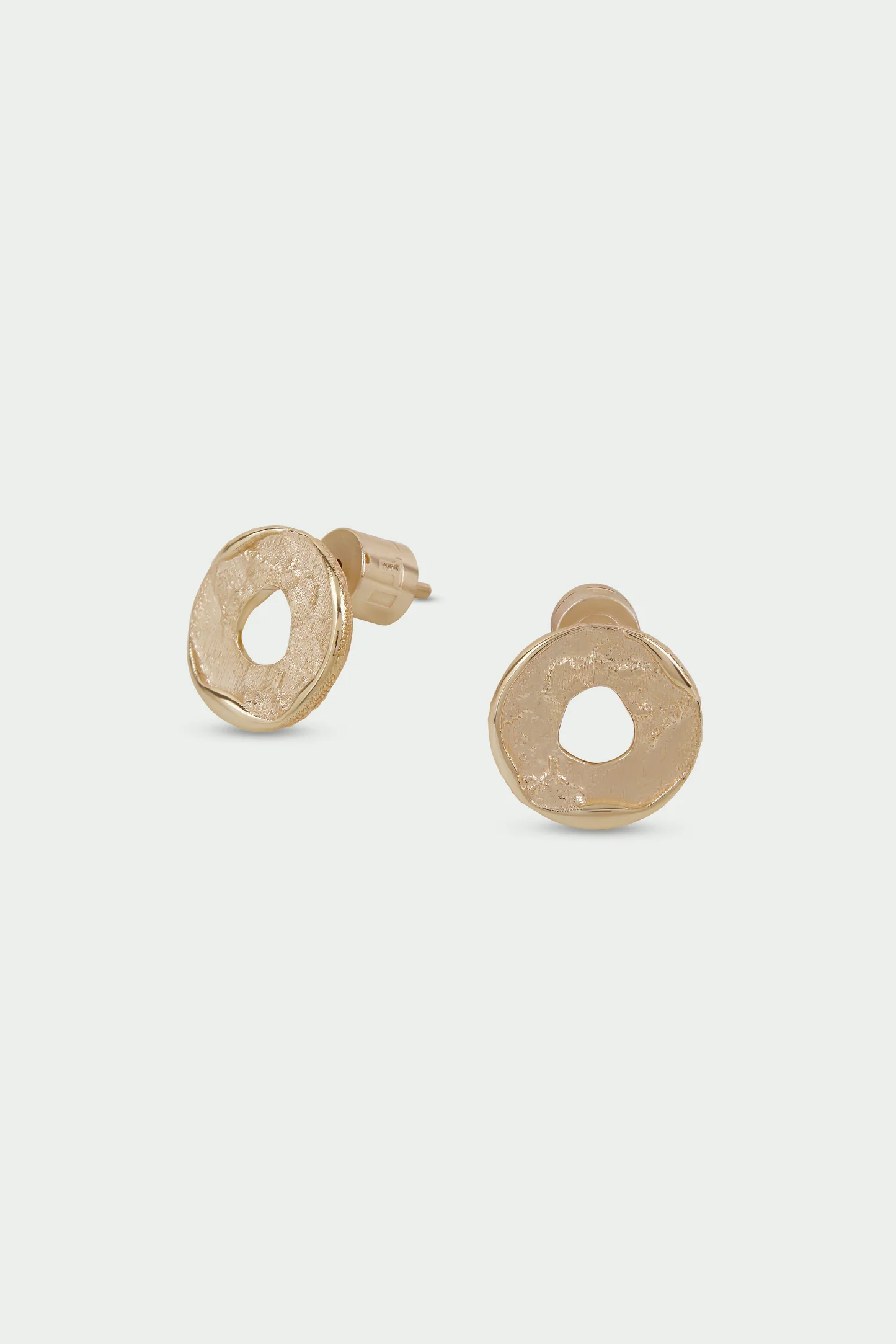 Tutti & Co Natural Earrings Gold - Image 4