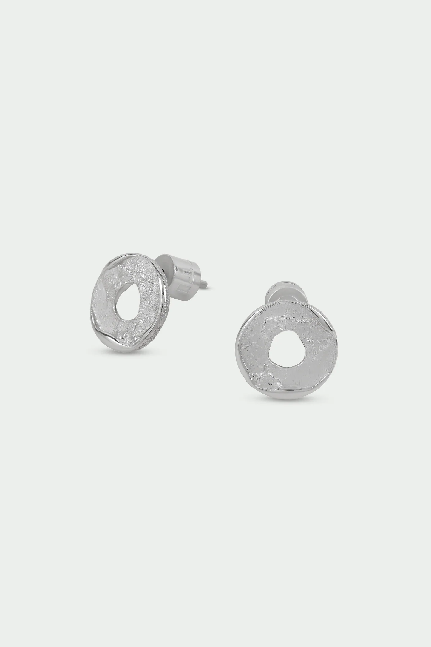 Tutti & Co Natural Earrings Silver - Image 2