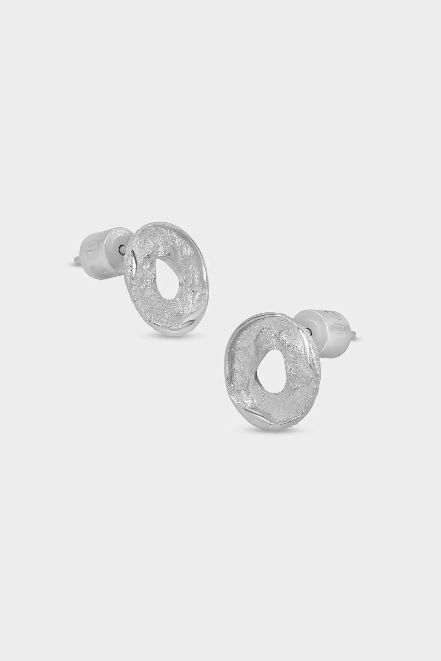 Tutti & Co Natural Earrings Silver - Image 4