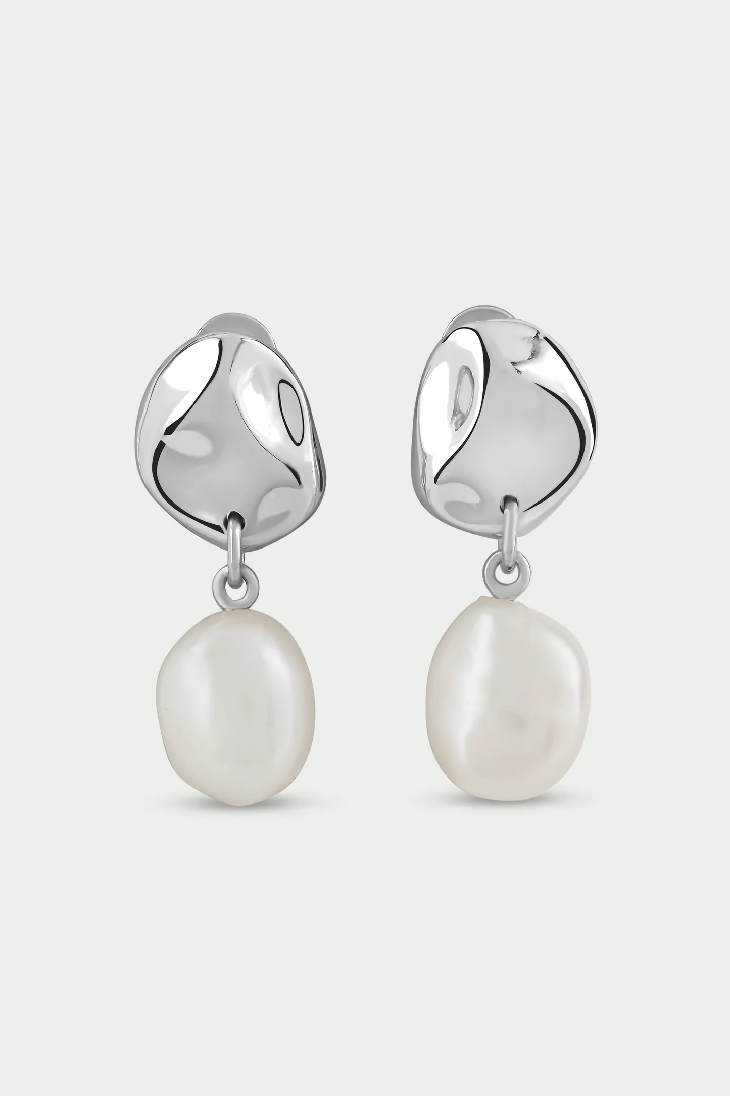 Tutti & Co Perla Earrings Silver