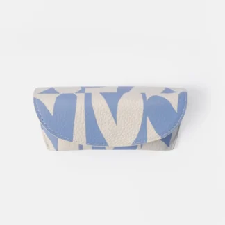 Caroline Gardner at Gifted Boston Spa - Blue Checkmate Hearts Flap Glasses Case