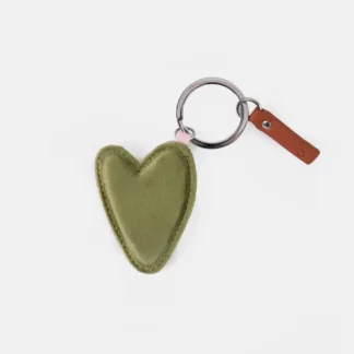 Caroline Gardner at Gifted Boston Spa - Green Velvet Keyring