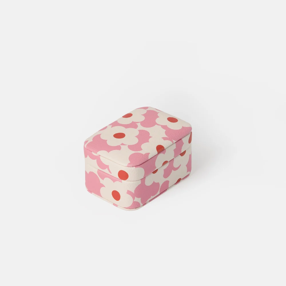 Caroline Gardner at Gifted Boston Spa - Pink Flower Small Jewellery Box