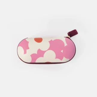 Caroline Gardner at Gifted Boston Spa - Pink Flower Zip Around Glasses Case