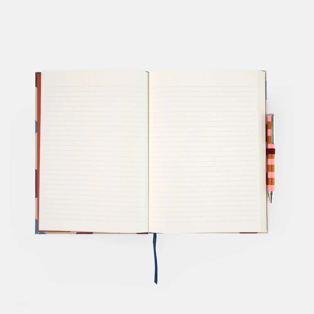 Caroline Gardner Wine Flower Casebound Notebook & Pen Set - Image 5