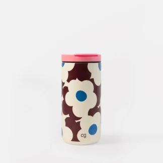 Caroline Gardner at Gifted Boston Spa - Wine Flower Stainless Steel Coffee Cup